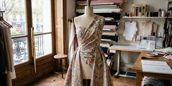 Żakard na nowo odkryty – dlaczego ta tkanina wraca do wiosennych kolekcji projektantów